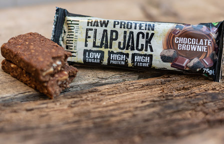 Warrior Raw protein Flapjack - Real Nutrition Wholesale