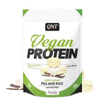 QNT Vegan protein - Vanilla Macaroon - Real Nutrition Wholesale