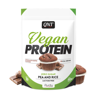 QNT Vegan protein - Chocolate Muffin - Real Nutrition Wholesale
