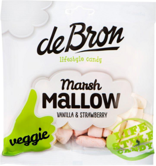 De Bron Lifestyle Candies - veggie marsh mallow bij Real Nutrition Groothandel