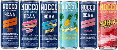 Real Nutrition sport groothandel - NOCCO Drinks