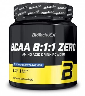 Biotech USA BCAA 8:1:1 aminozuren 250 g poeder - Real Nutrition Groothandel Sportvoeding