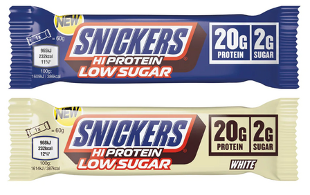 Snickers Original Hi Protein low sugar protein bar - Real Nutrition