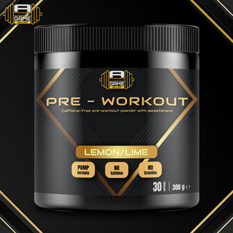 A-Game Deluxe pre-workout pump formule - 300 g