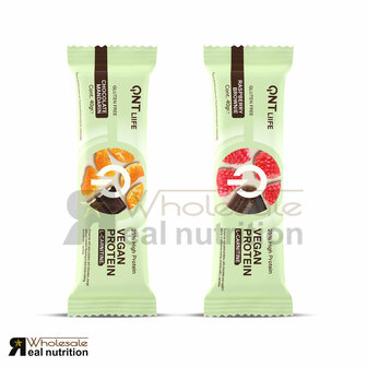 QNT Vegan Protein Bar with L-Carnitine - Real Nutrition