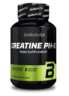 BiotechUSA - creatine PH-X 90 capsules - Real Nutrition groothandel sportvoeding