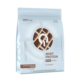 QNT Light Digest Whey Protein - Belgian Chocolate - Real Nutrition Wholesale