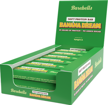 Barebells SOFT Protein Bar - Real Nutrition - Banana Cream