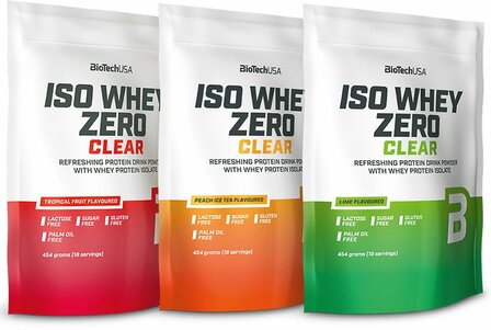 BiotechUSA - Iso Whey Zero Clear - Real Nutrition groothandel sportvoeding