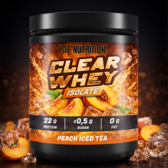 PAT Nutrition - Clear Whey Protein Isolate - Peach Iced Tea