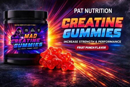 PAT Nutrition | MAD Creatine gummies