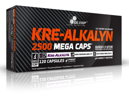 Olimp Nutrition - Kre-Alkalyn 2500 Mega Caps (120 caps)
