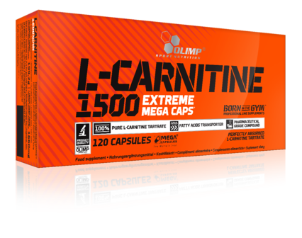 Olimp Nutrition - L-Carnitine 1500 Extreme Mega Caps (120 caps)