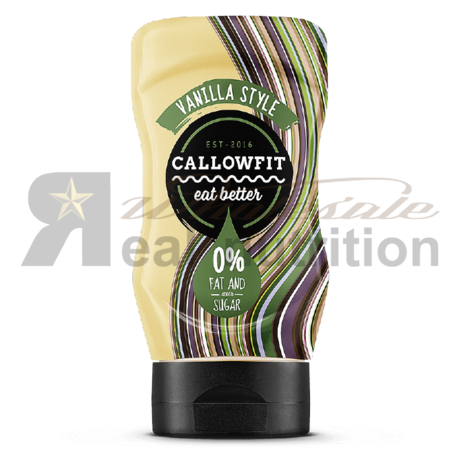 Callowfit - dessertsaus - Vanille - Real Nutrition