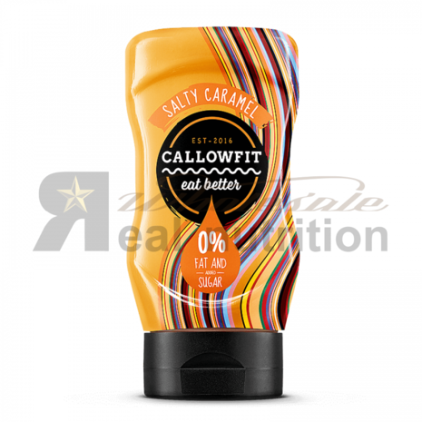 Callowfit - dessertsaus - Salty caramel - Real Nutrition