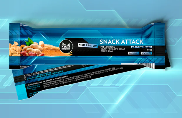pat nutrition - Snack Attack Peanut Butter - Real Nutrition Wholesale