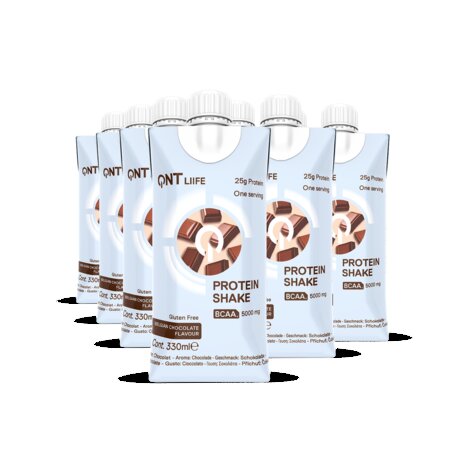 QNT Protein Shake tetra Chocolade - 12x330ml - Real Nutrition.png