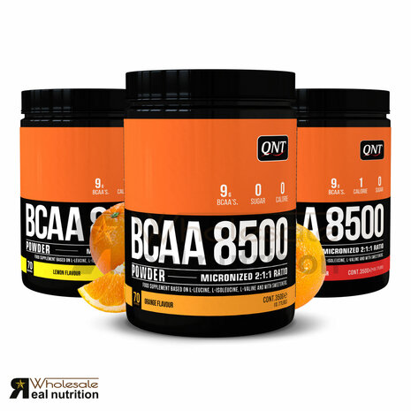 QNT - BCAA 8500 Instant Powder - Real Nutrition Wholesale