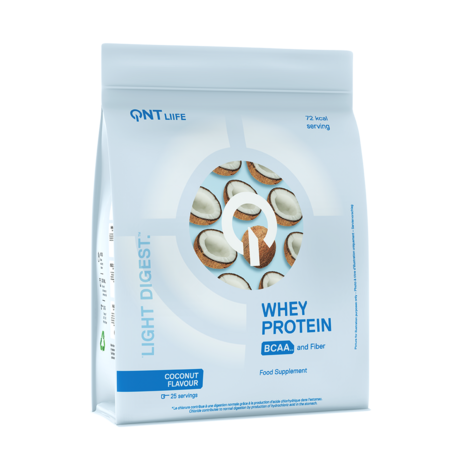 QNT Light Digest Whey Protein - Coconut - Real Nutrition Wholesale