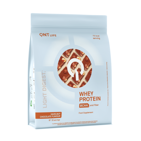 QNT Light Digest Whey Protein - Hazelnut Chocolate - Real Nutrition Wholesale