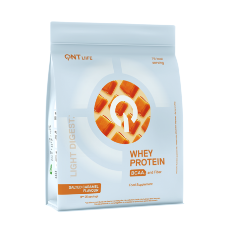 QNT Light Digest Whey Protein - Salted Caramel - Real Nutrition Wholesale