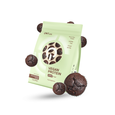 QNT Vegan protein - Chocolate Muffin - Real Nutrition Wholesale