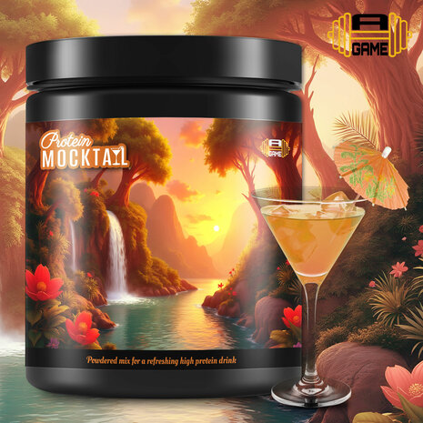 Protein Mocktail - Peach Iced Tea