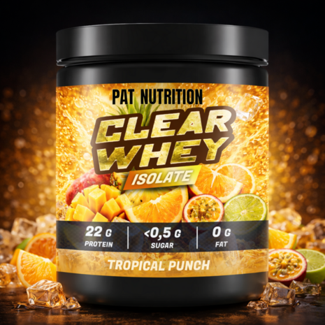 PAT Nutrition - Clear Whey Protein Isolate - Tropical