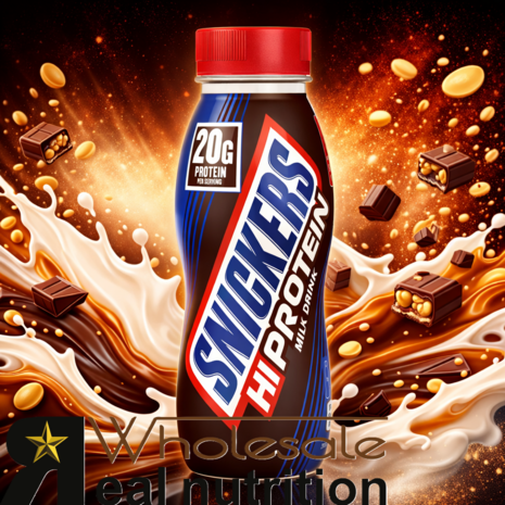 cSnickers High Protein Milk Drink - fles 1 x 250 ml - productfoto