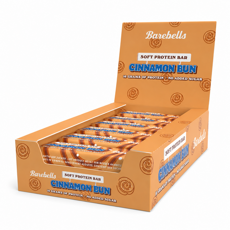 Barebells SOFT Protein Bar - Real Nutrition - cinnamon bun