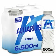 Aquarius ZERO lemon (6x500ml) - Real Nutrition Wholesale 