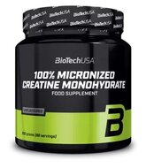 Biotech USA 100% creatine monohydraat 300 g poeder - Real Nutrition Groothandel Sportvoeding