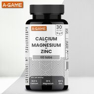 A-Game Calcium - Magnesium - Zink (60 tabletten)