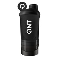 QNT Shaker XL black smoke 600 + 350 ml back - Real Nutrition