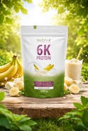 nutri+ 6k protein banaan nu beschikbaar bij real nutrition