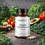 Nutri+ Vegan essentials nu beschikbaar bij Real Nutrition Wholesale sportvoeding